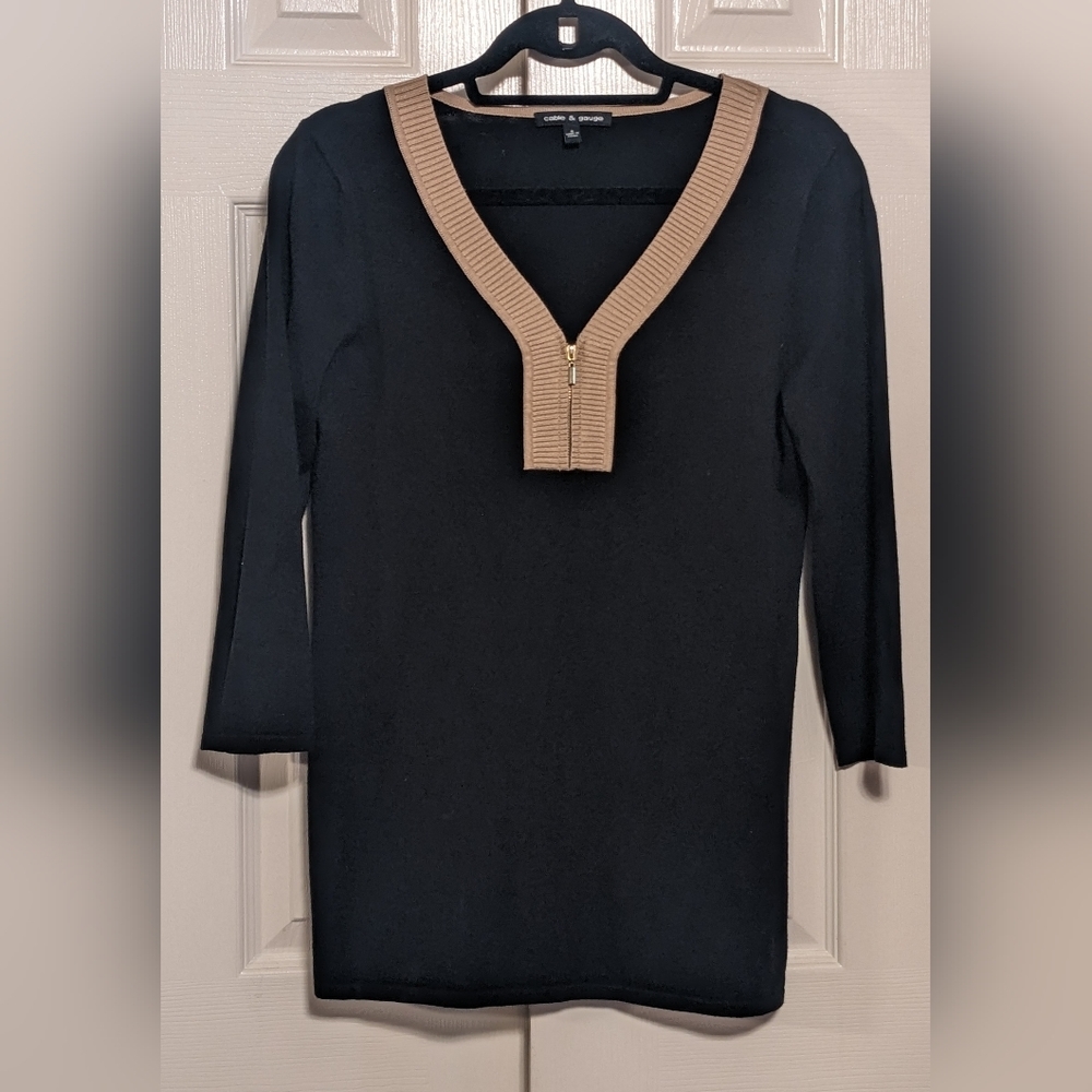 5/$25  Cable & Gauge Sweater